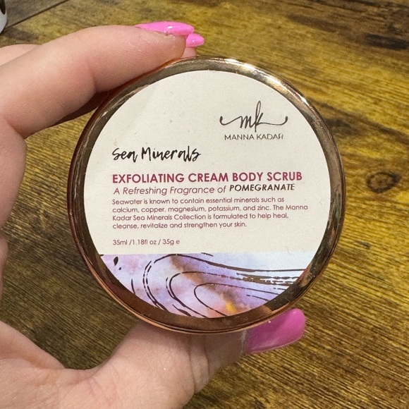 Manna Kadar Other - Manna Kadar Exfoliating Cream Body Scrub